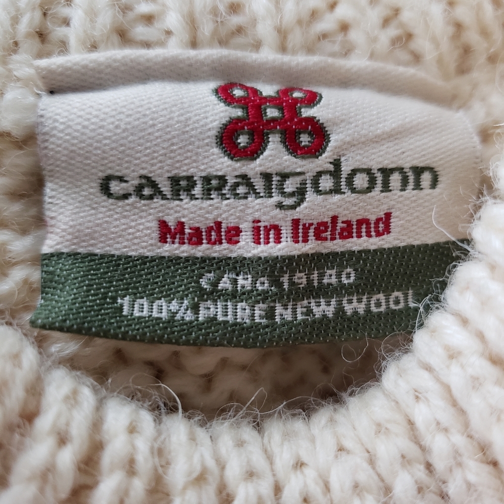 Authentic Irish Sweater on consignment with @ashleyfrosting4